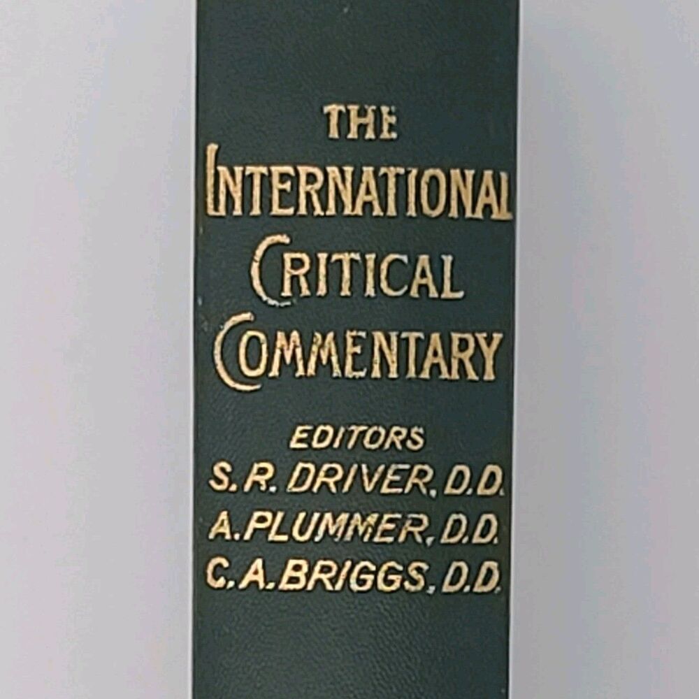 S.R. DRIVER Commentary on Samuel Copyright 1921 Reprinted 1958 VINTAGE‎